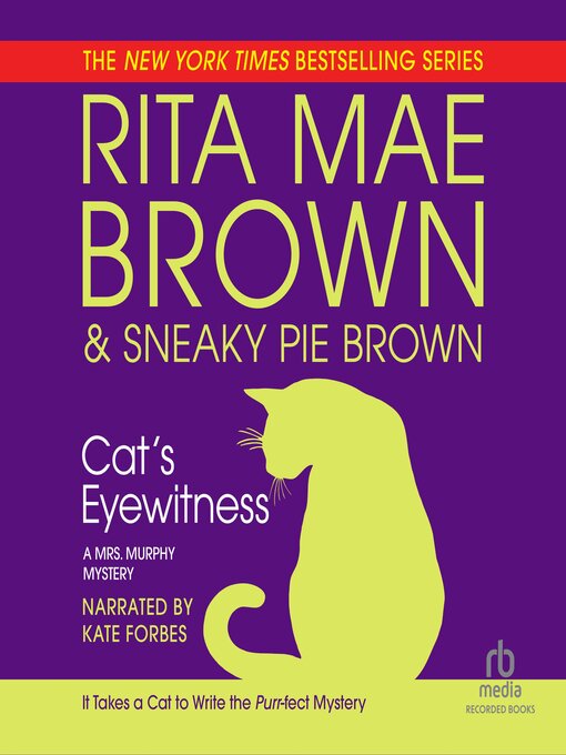 Title details for Cat's Eyewitness by Rita Mae Brown - Available